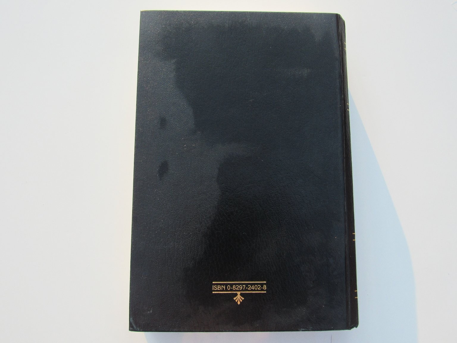Santa Biblia Holy Bible NVI NIV Spanish English Bilingual 1999 Vida Inscribed