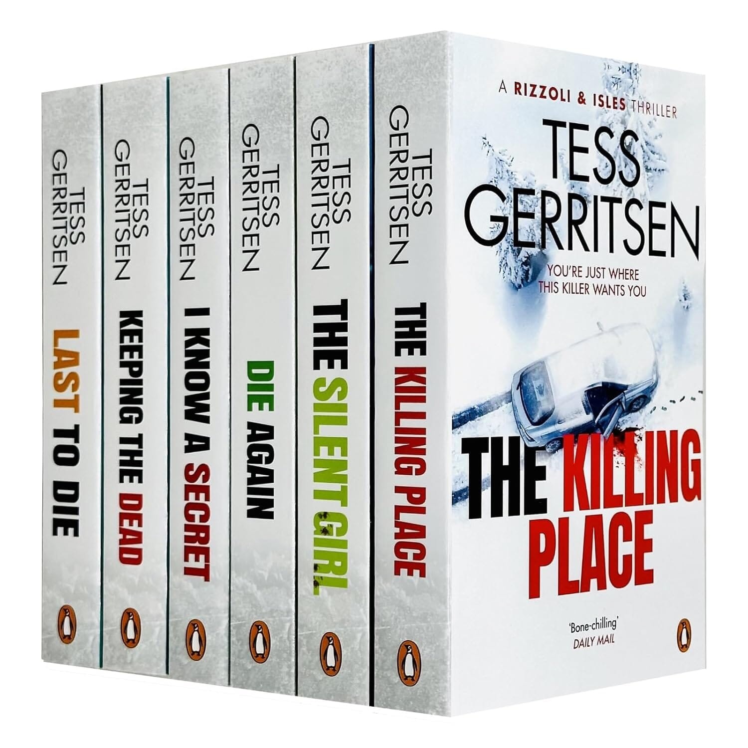 Rizzoli & Isles Series (Book 7-12) 6 Books Set – Fiction – By Tess Gerritsen