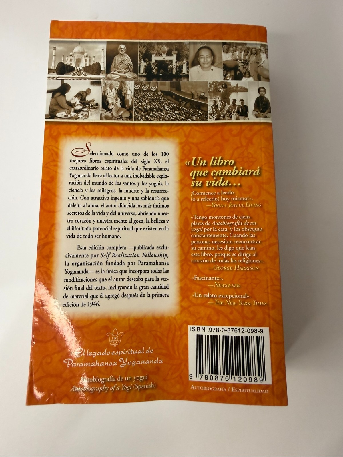 Autobiografía de un Yogui by Paramahansa Yogananda 2024 Spanish Paperback
