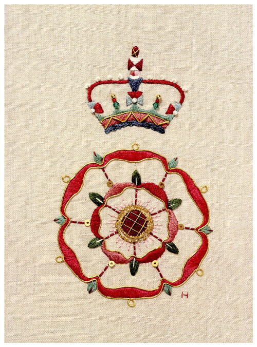 바늘과 실이 함께하는 앤틱 자수 Antique Embroidery – Korean Guide