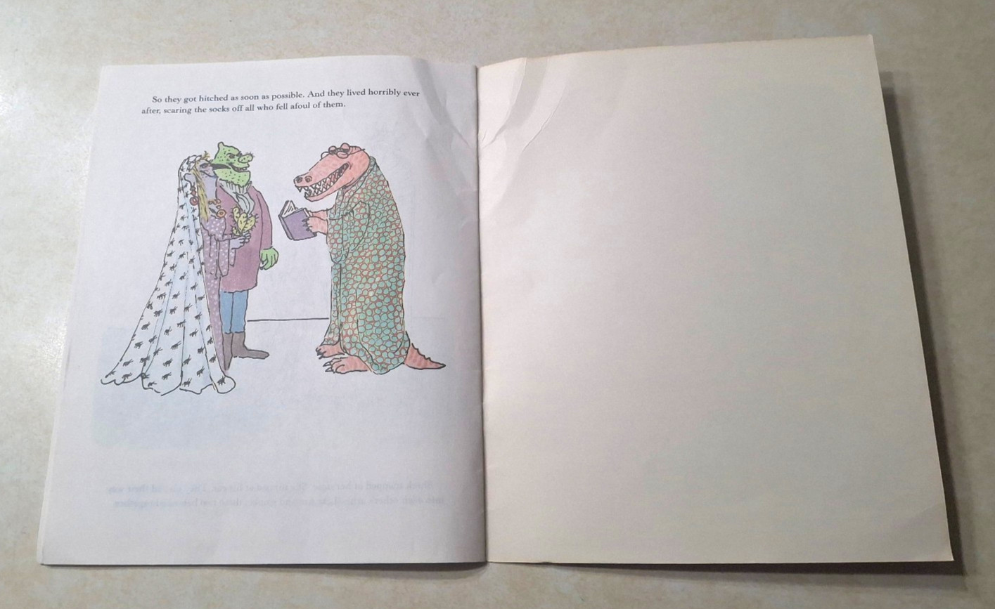 Shrek! William Steig 1990 1991 1st First Edition Paperback Vintage Trumpet Club