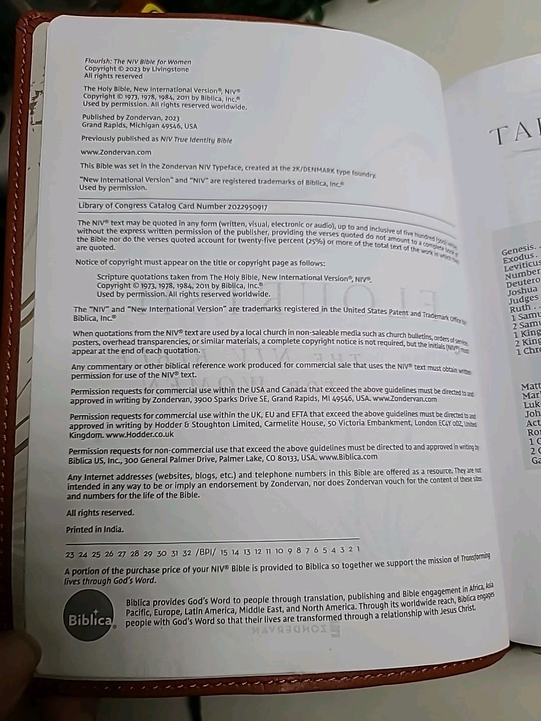 Flourish: The NIV Bible for Women, Leathersoft, Brown
