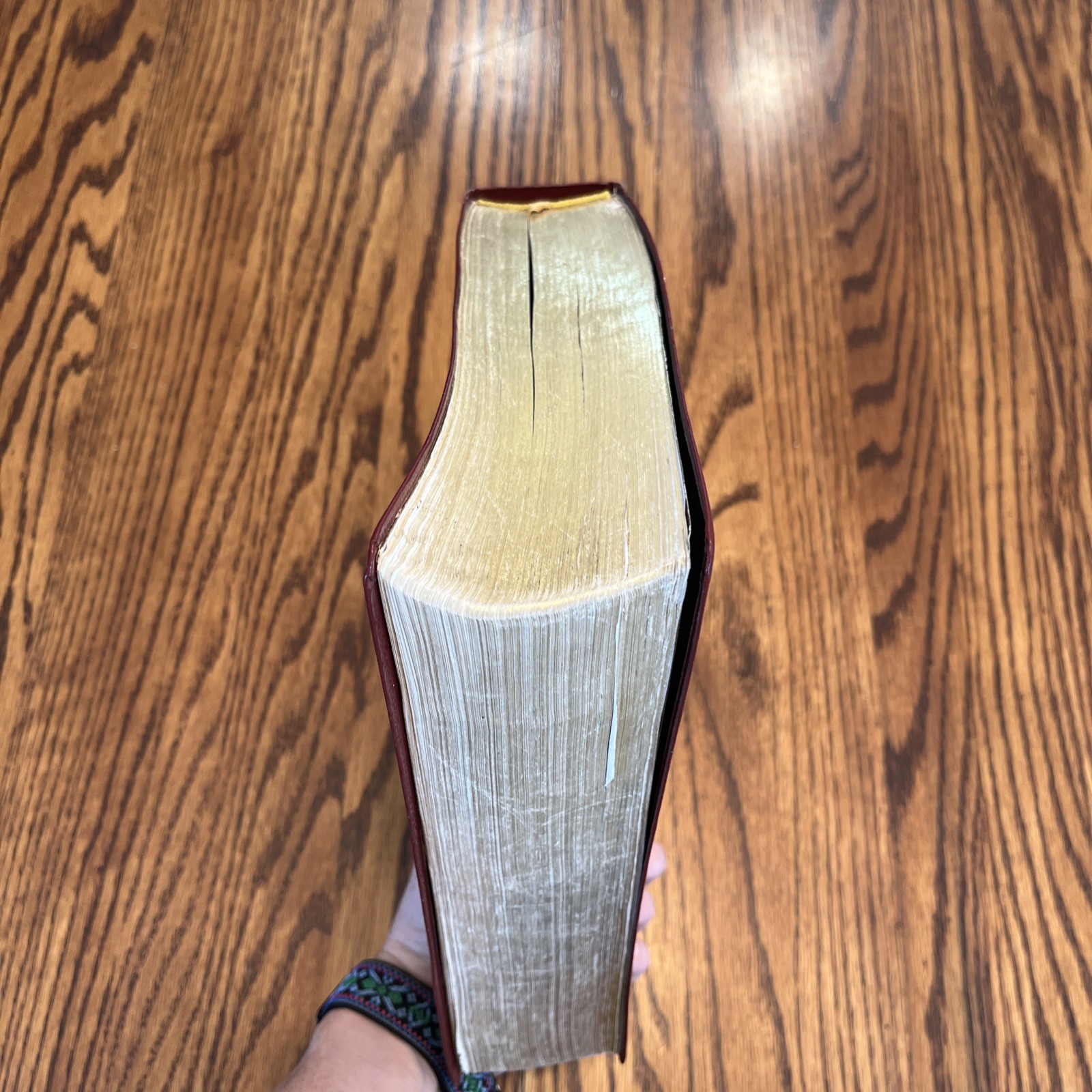 2001 Word Of God KJV Special Margin Edition Bible Red Letter OT NT