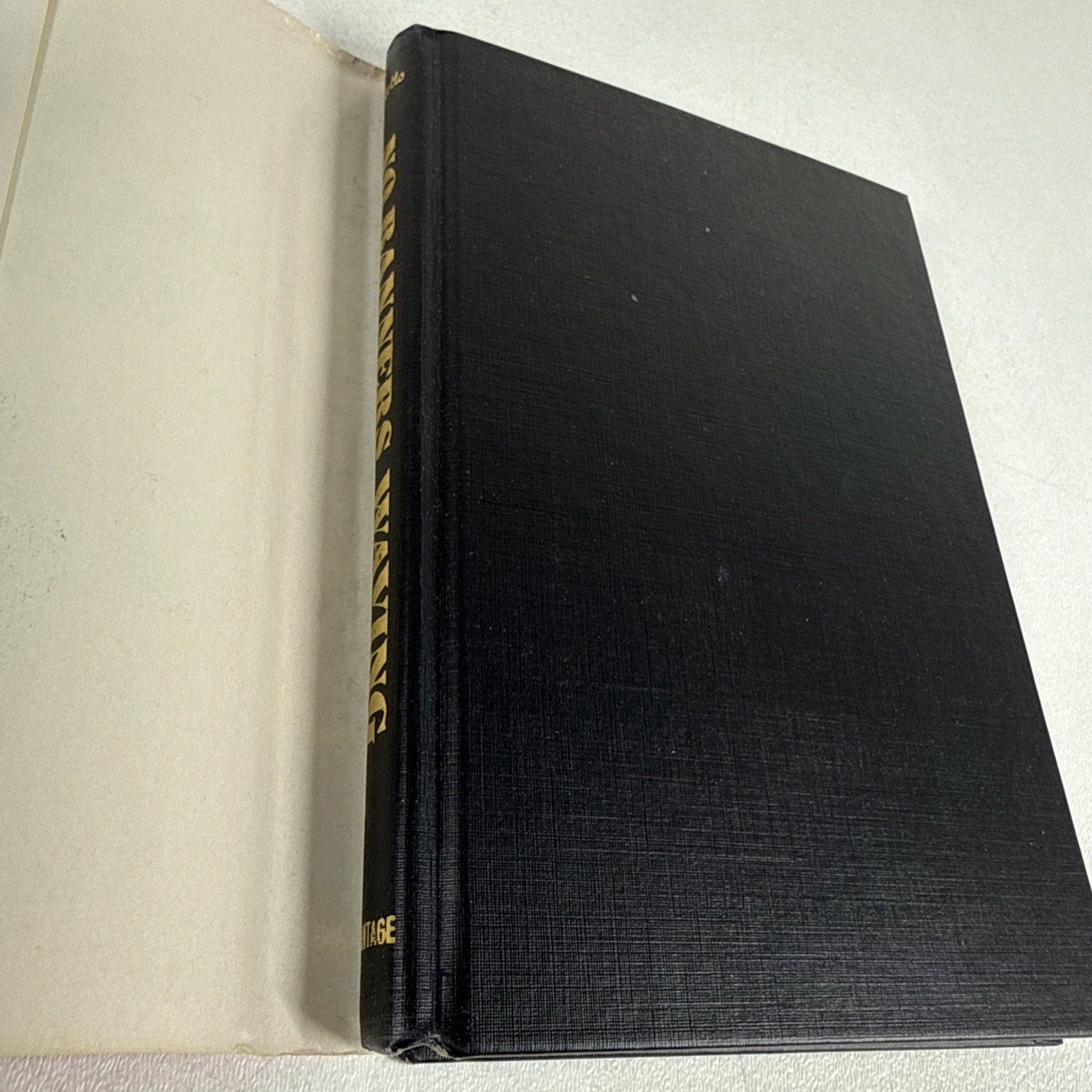 No Banners Waving First Edition SIGNED Sytha Motto Hardcover DJ