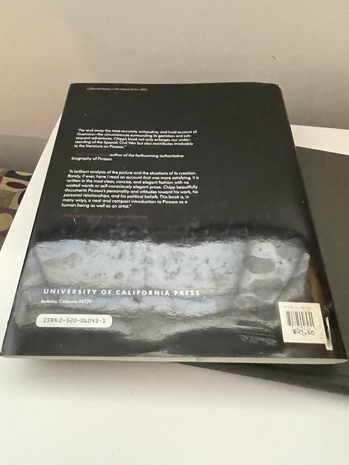 Picasso’s Guernica Herschel B. Chipp 1st Printing HC DJ VG Art History Monograph