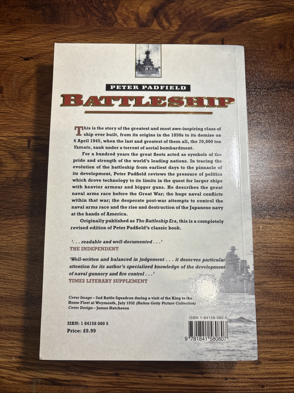 Battleship by Peter Padfield (2009, Trade Paperback)