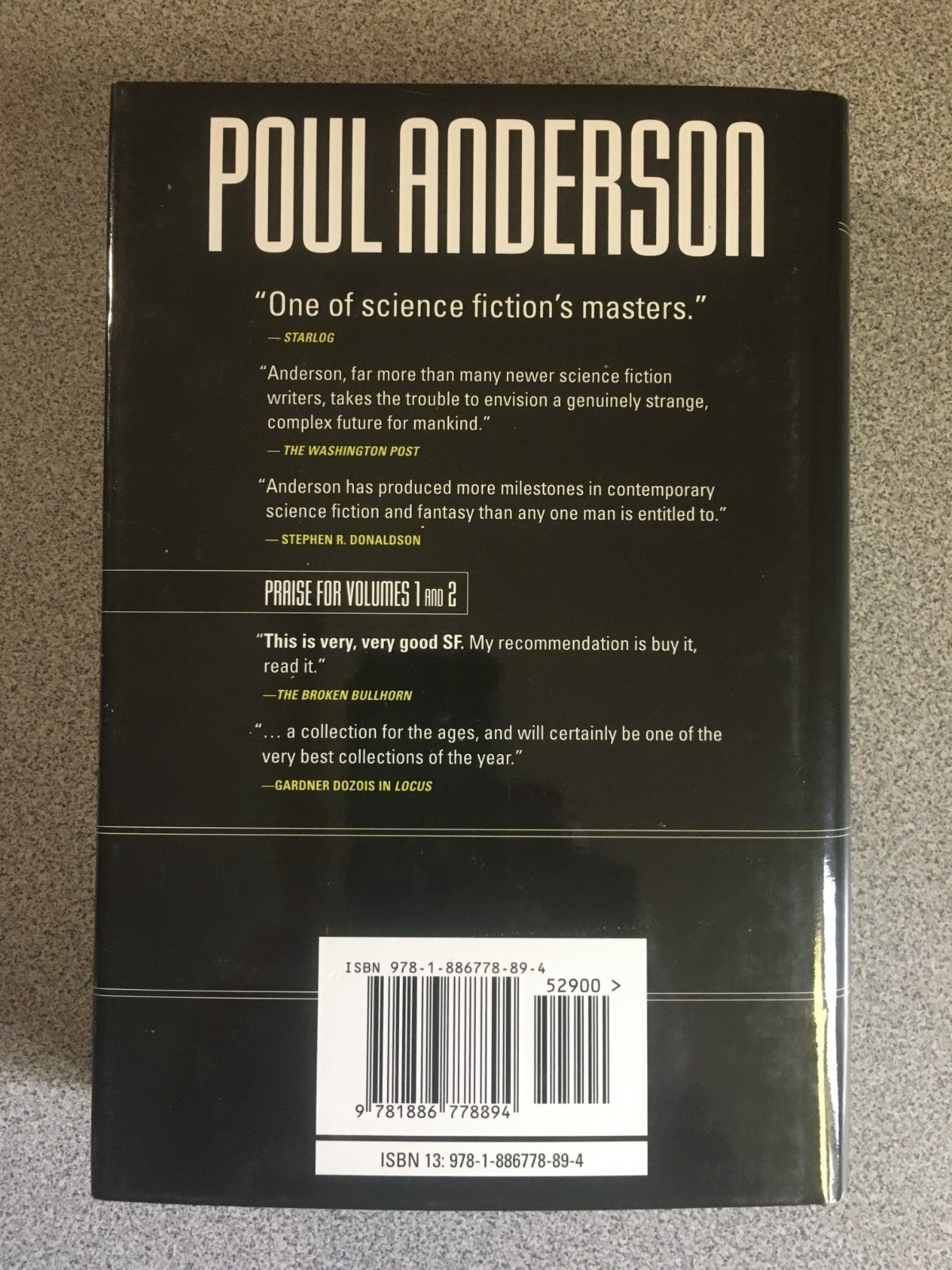 Complete Set: The Short Fiction of Poul Anderson Volumes 1-7, NESFA Press