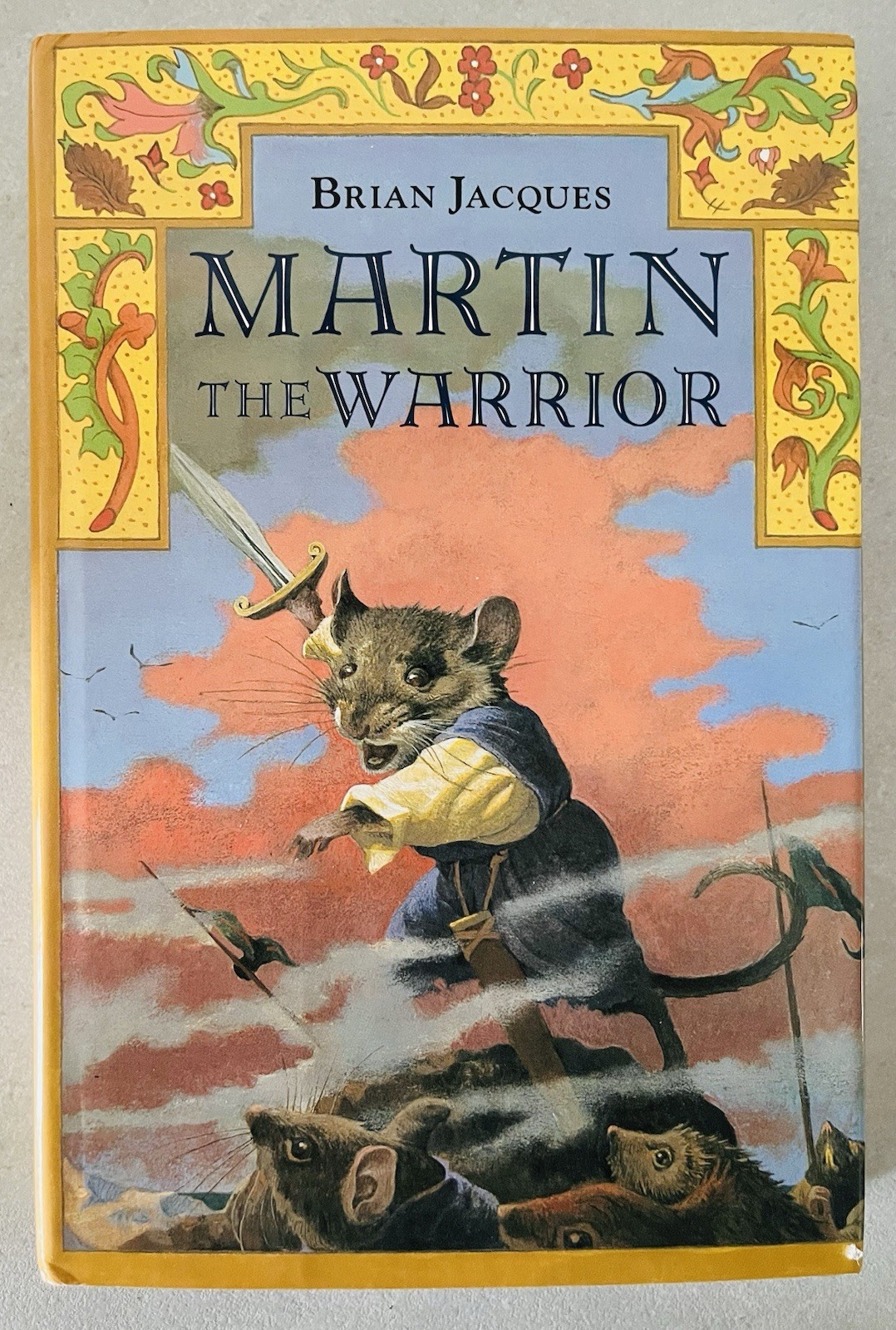 Martin The Warrior by Brian Jacques 1994 Hardcover American 2nd print HC/DJ