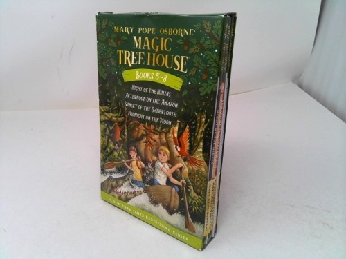 Magic Tree House Books 5-8 Boxed Set: Night of the Ninjas; Afternoon on the…