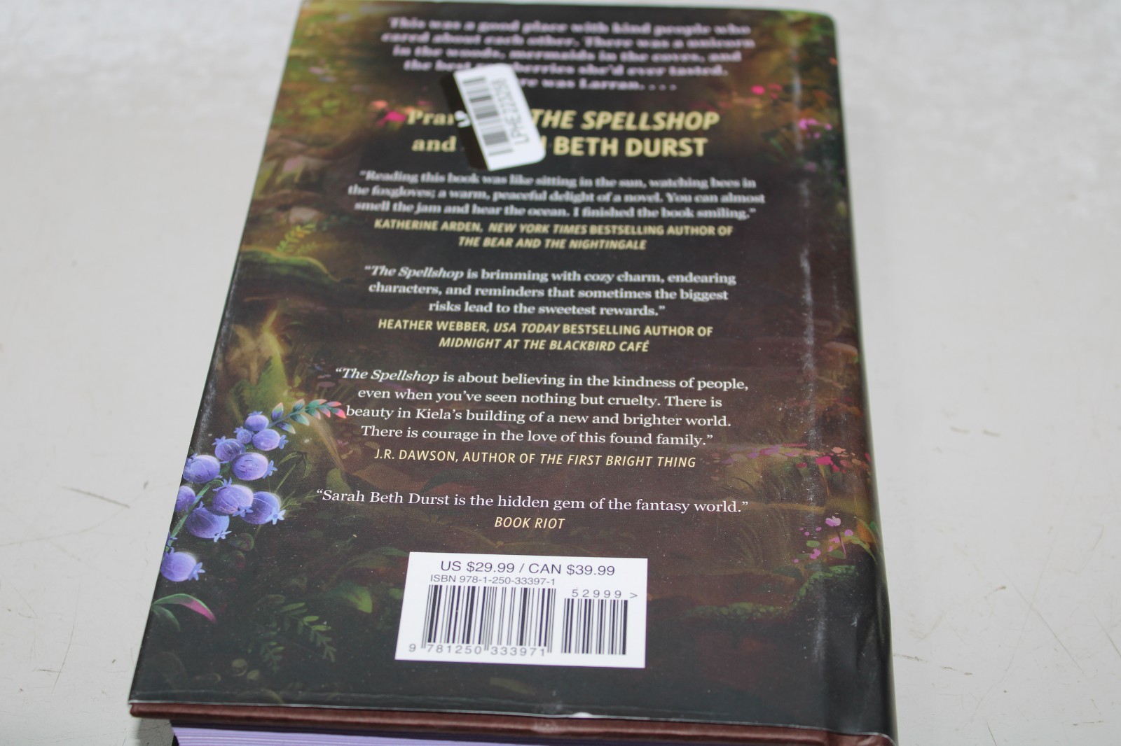 Spellshop by Sarah Beth Durst (2024, Hardcover)