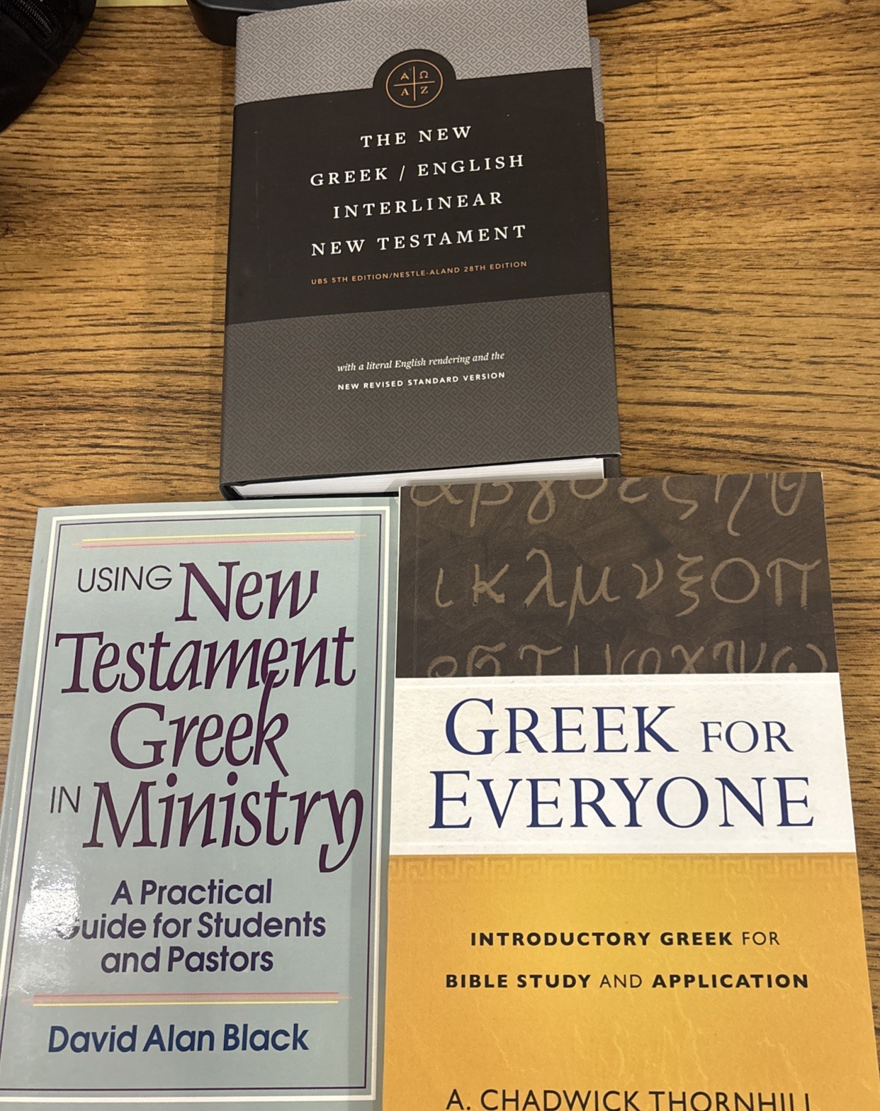 New Greek-English Interlinear NT (Hardcover) With 2 Study Books