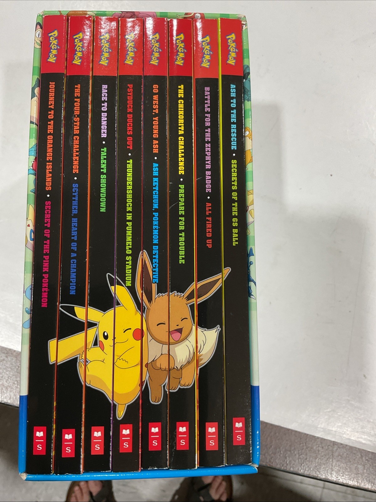 Pokemon Classic Adventure Collection: 8 Chapter Books Box Set