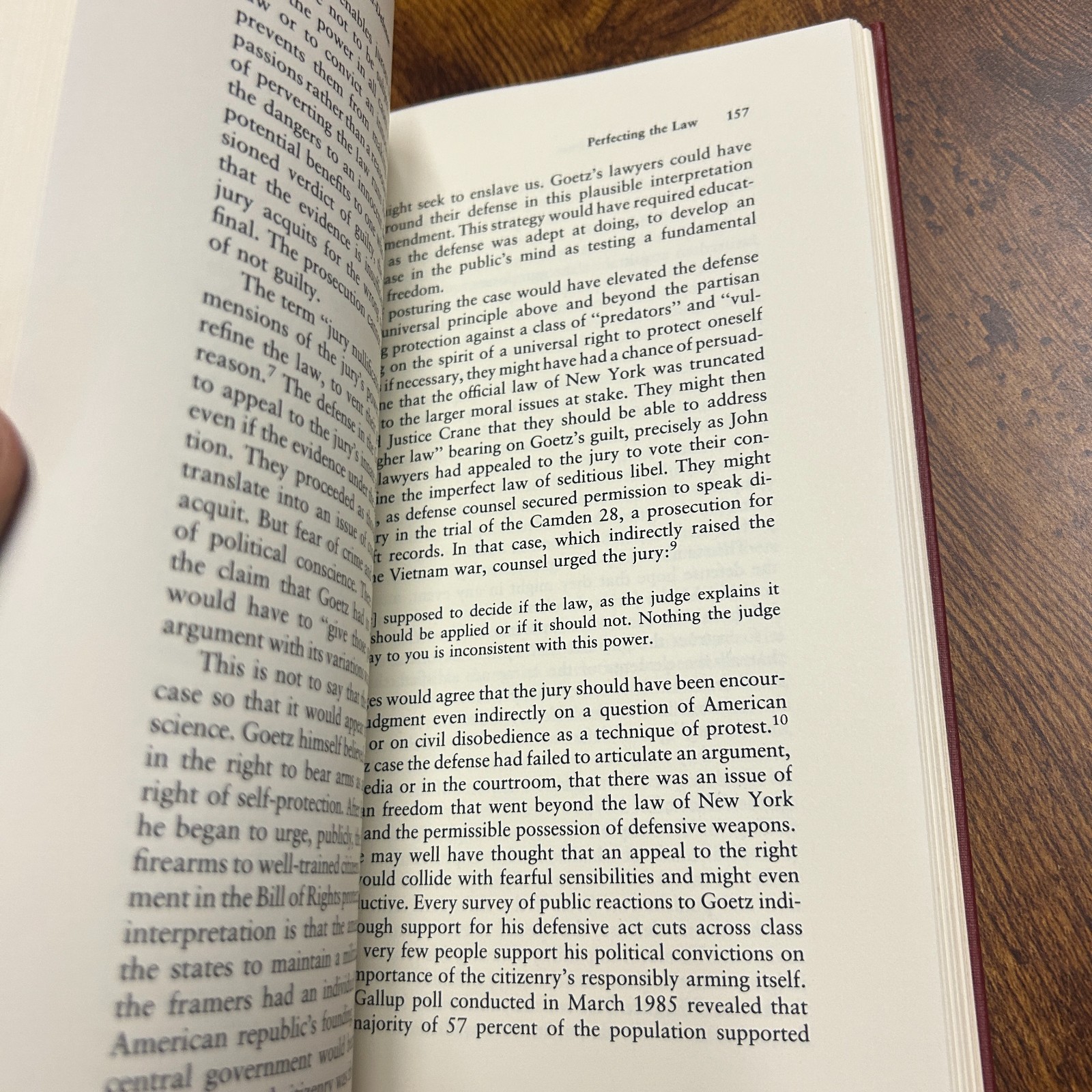 The Trial Of Bernhard Goetz by George P. Fletcher The Notable Trials Library hc