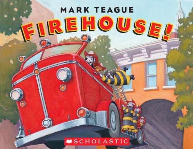 Firehouse! – Board book, by Teague Mark – Acceptable