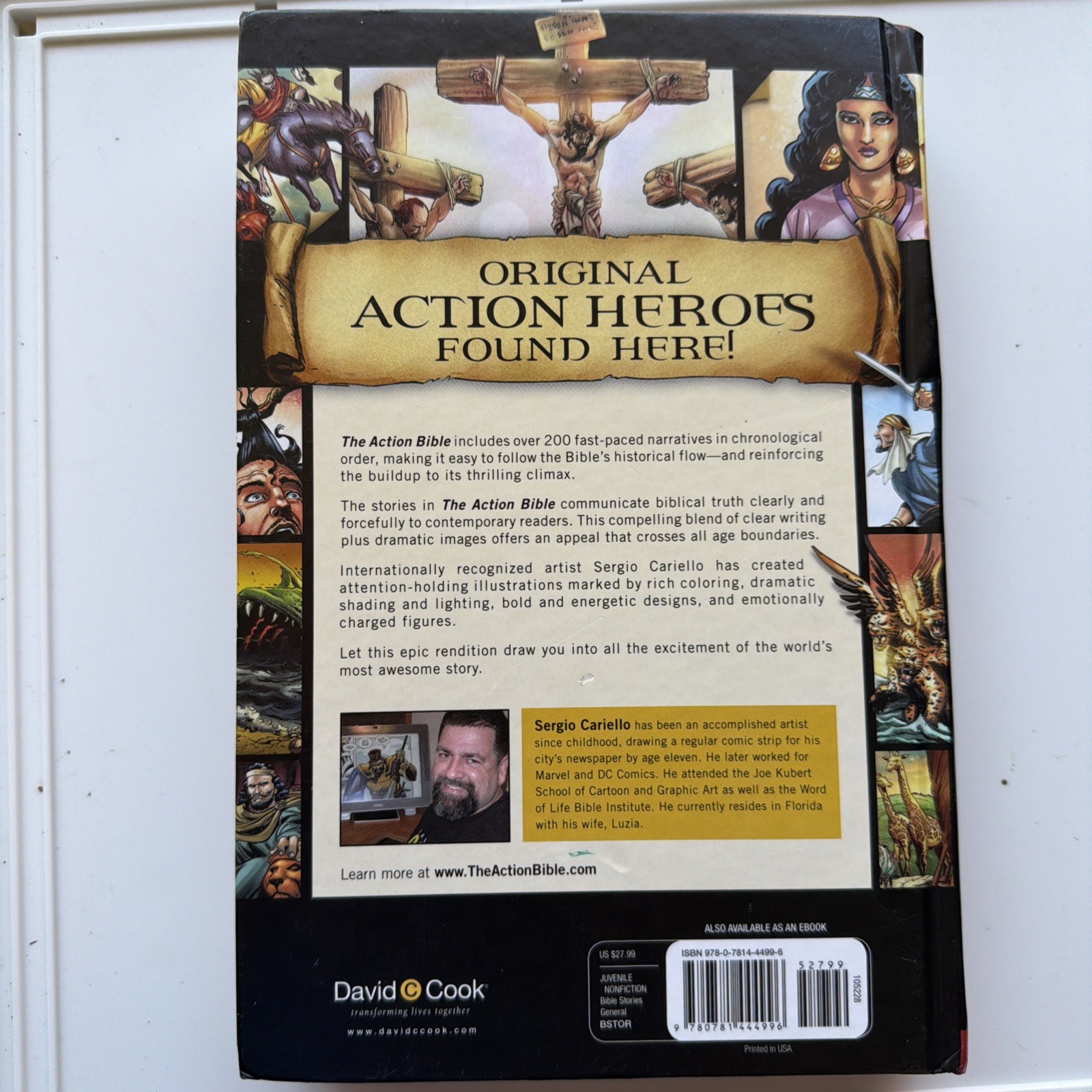 Action Bible : God’s Redemptive Story by Doug Mauss (2010, Hardcover)