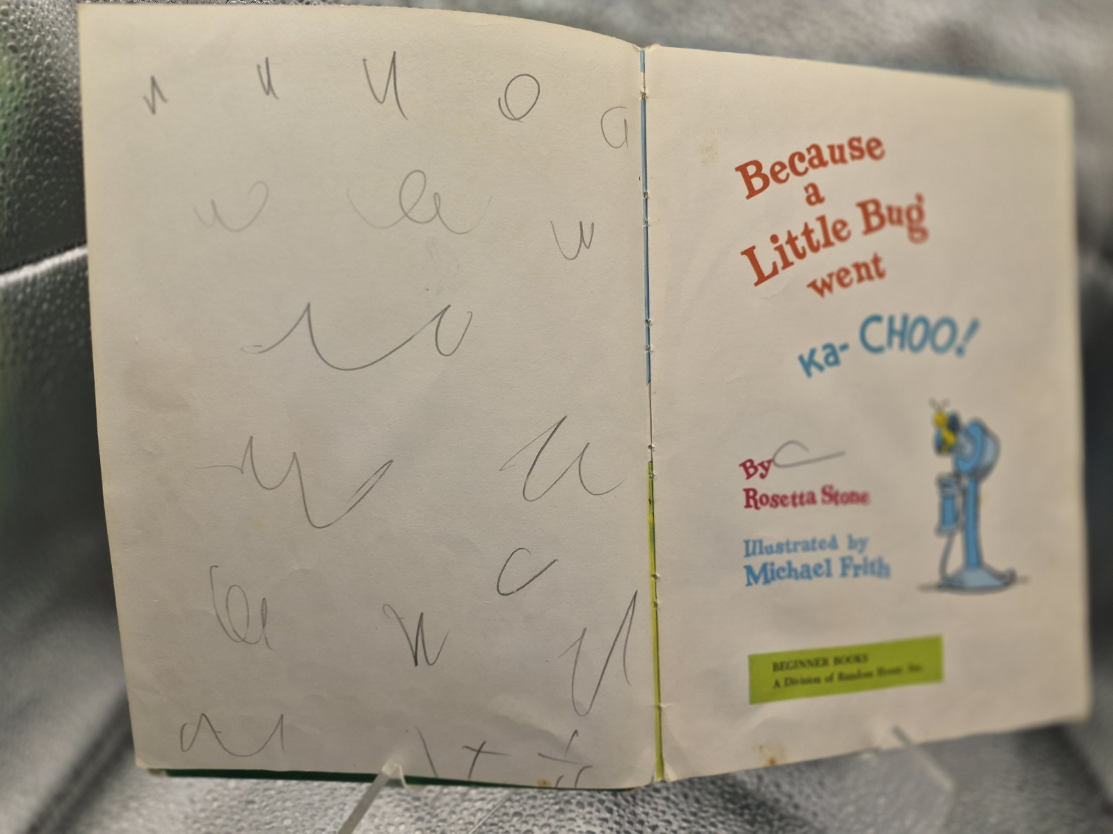 Because A Little Bug Went Ka-CHOO Beginner Books, Dr. Suess