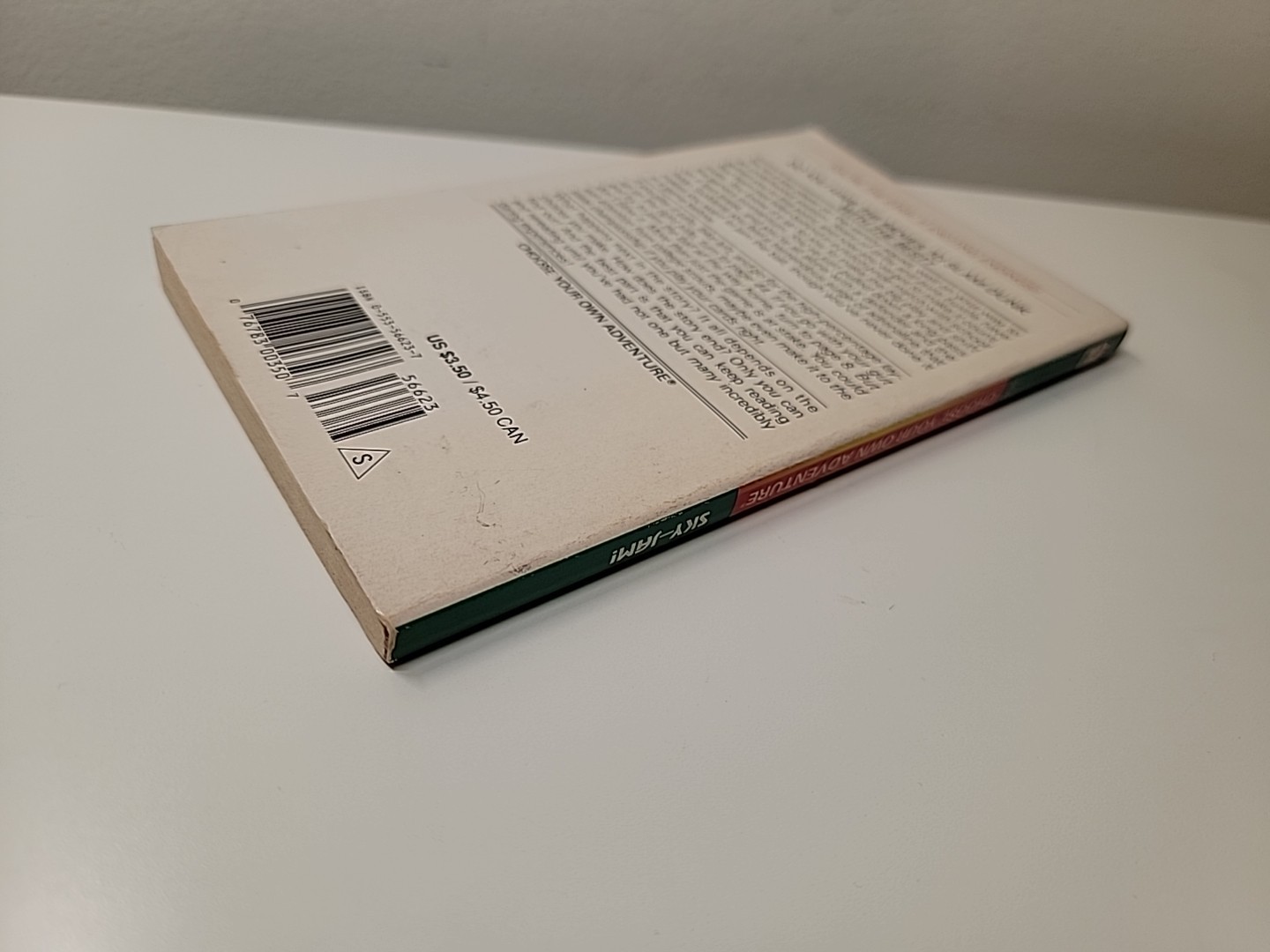 SKY-JAM! Choose Your Own Adventure book 158 Packard 1995 1st printing paperback