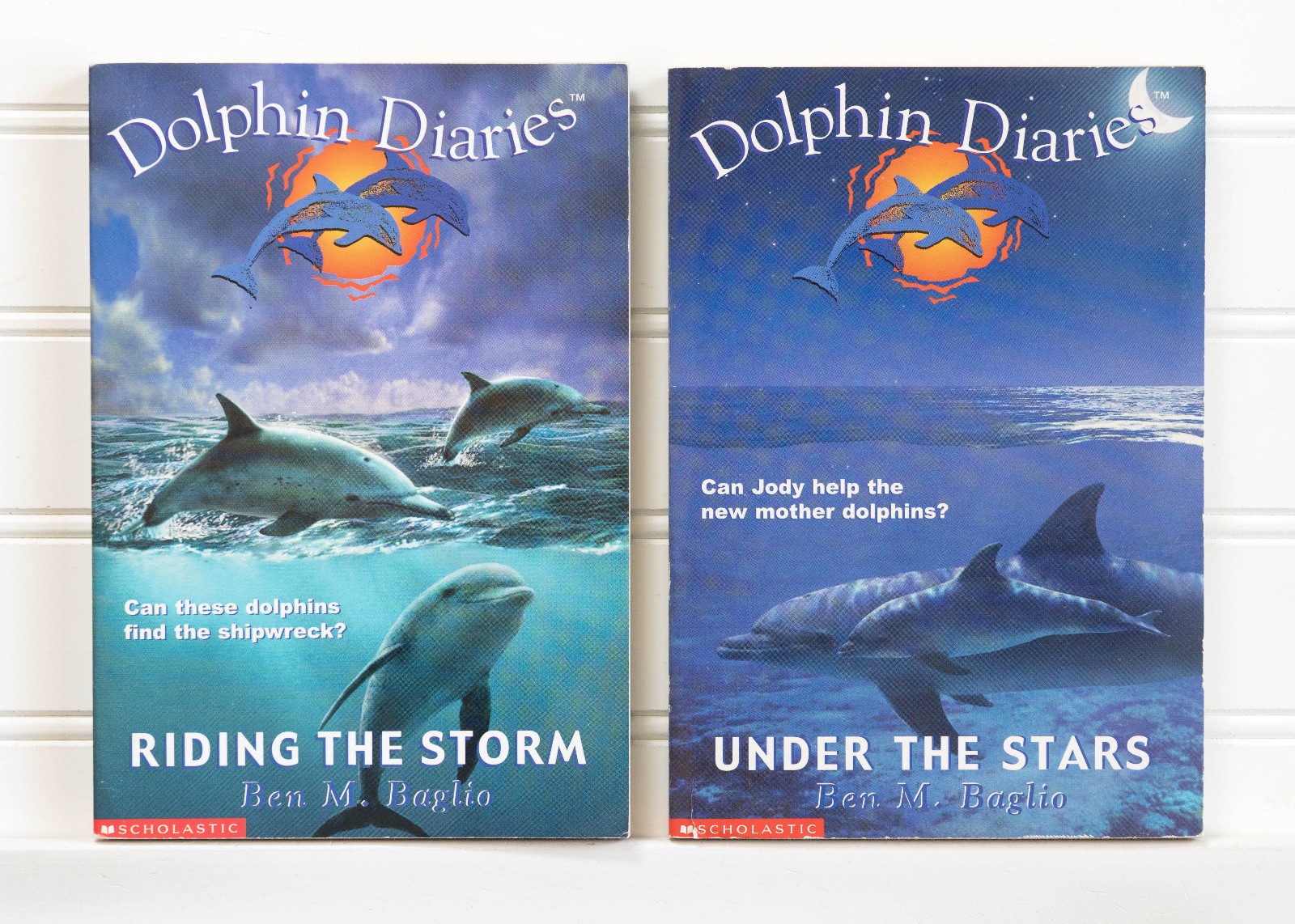 DOLPHIN DIARIES Complete Series Lot of 10 (#1-10) Set Paperback Books Ages 8-12