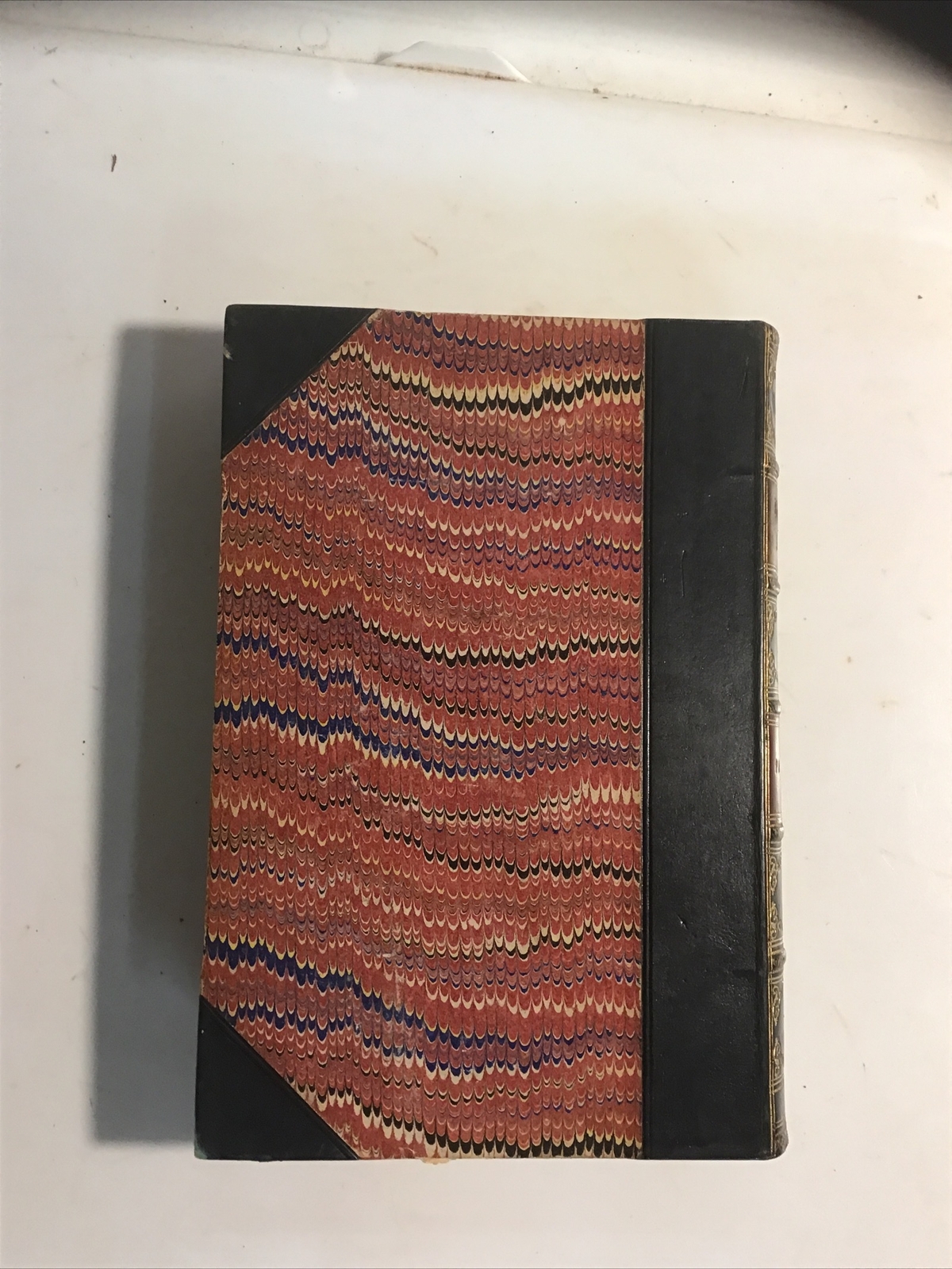Antique Leather 1875 The Parisians Volume 2 Book by Lord Lytton