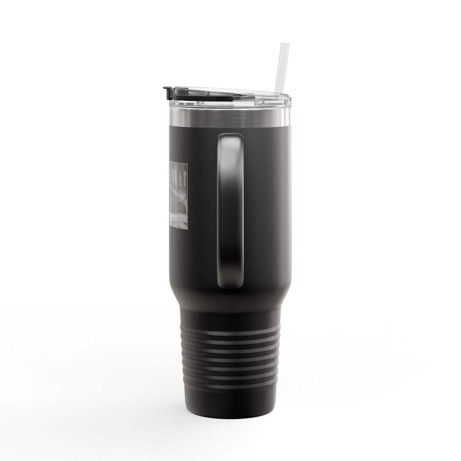 Wildlife-Inspired Insulated Travel Mug – 40oz with Bison Design