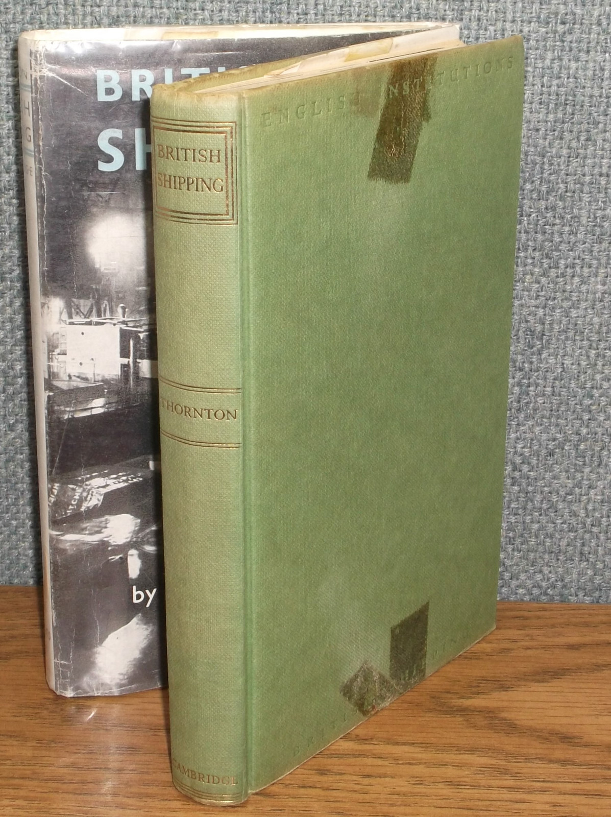 BRITISH SHIPPING R H Thornton 1959 2nd Edition Cambridge Press English Instit#1