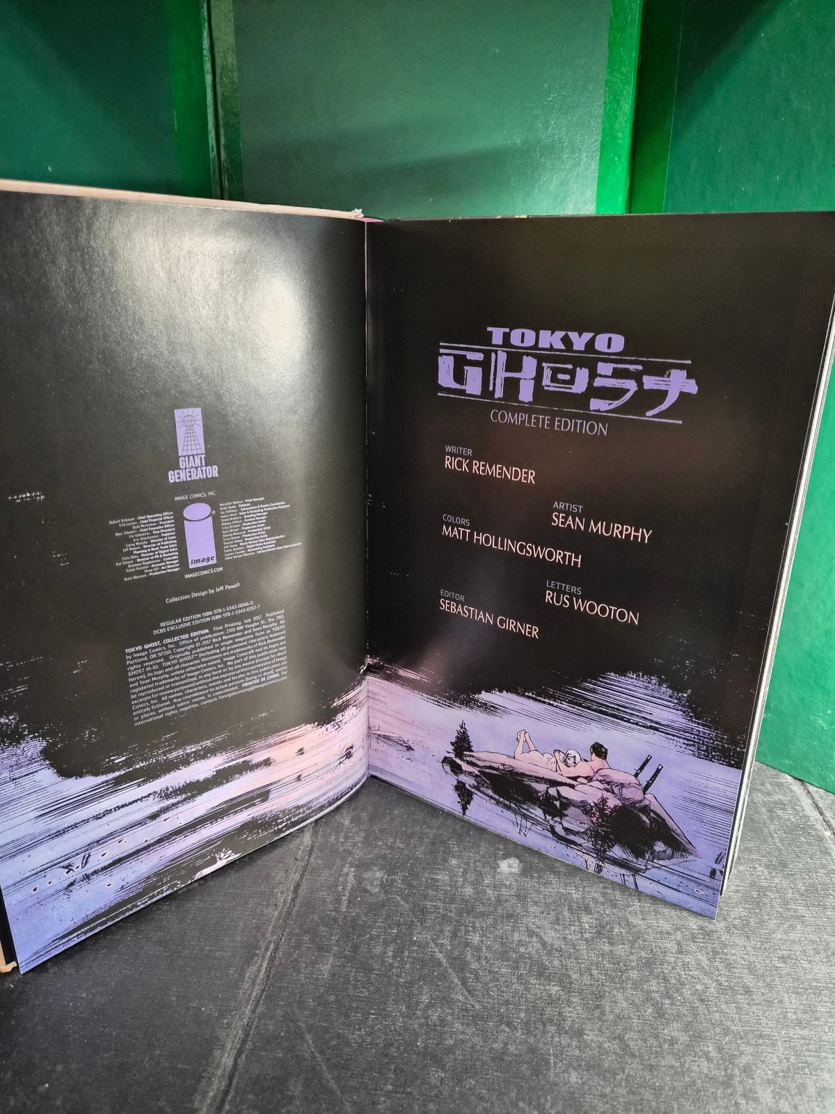 Tokyo Ghost Complete Edition HC Rick Remender First Printing 2017 Image Comics