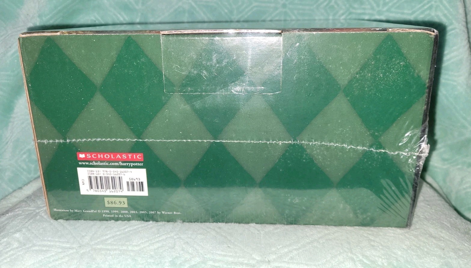 Harry Potter The COMPLETE SERIES JK Rowling Box Set Books & HOGWARTS NEW SEALED
