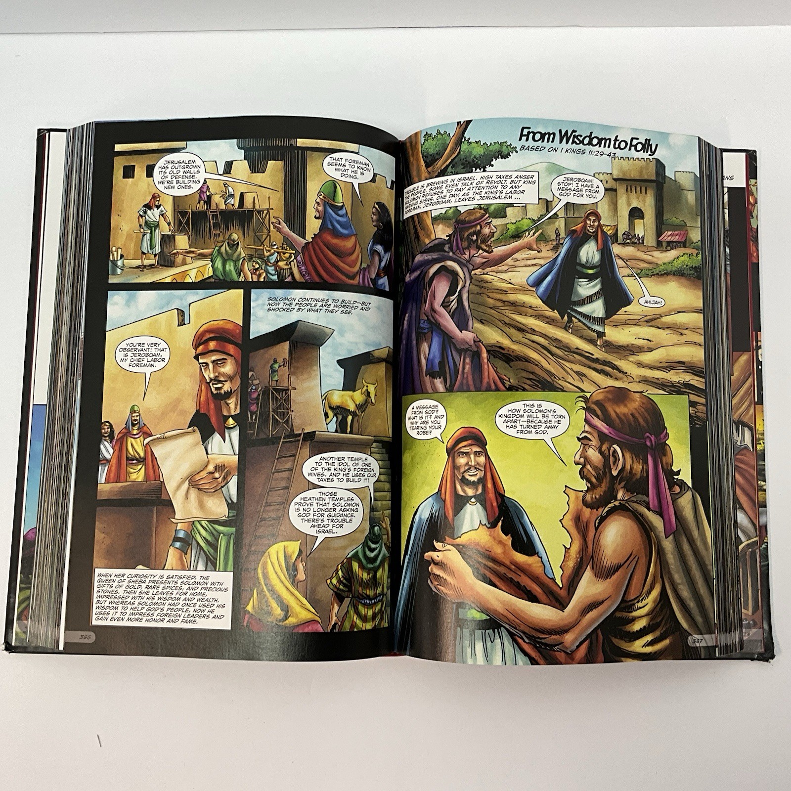The Action Bible – God’s Redemptive Story – Hardcover GN – Sergio Cariello FS