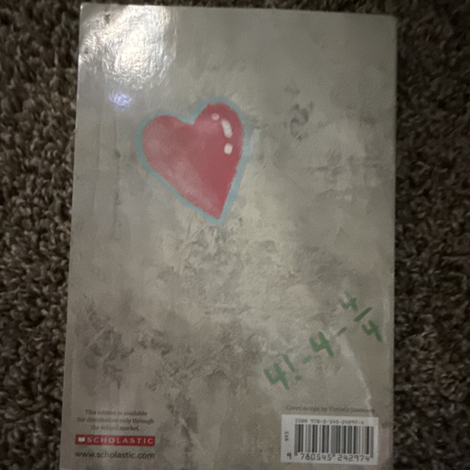 Scholastic The Writing on the Wall Do the Math Ser PB Wendy Lichtman Ages 9-12