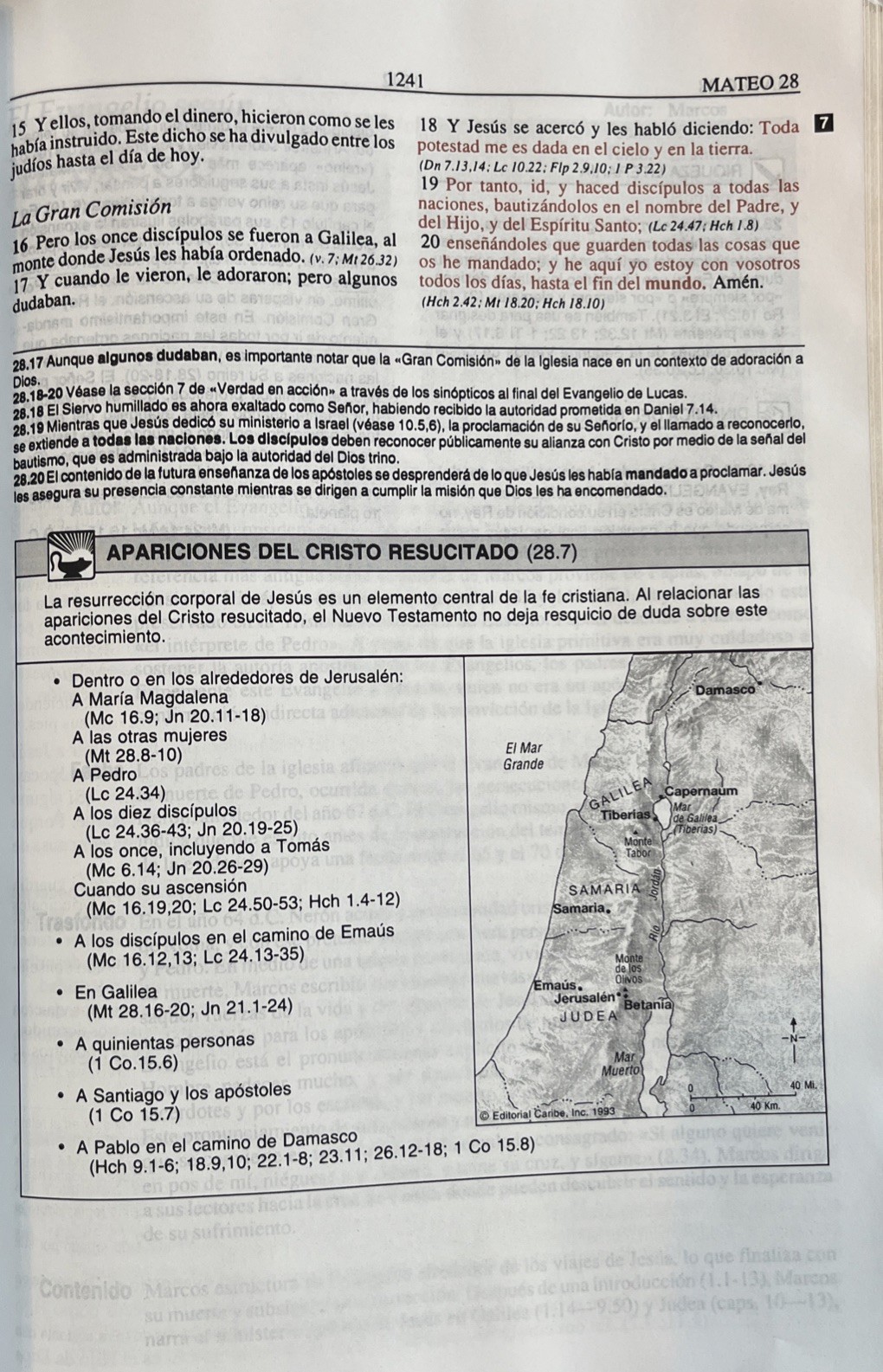 Biblia Pastoral de Estudio Plenitud RV1960 piel elaborada negro