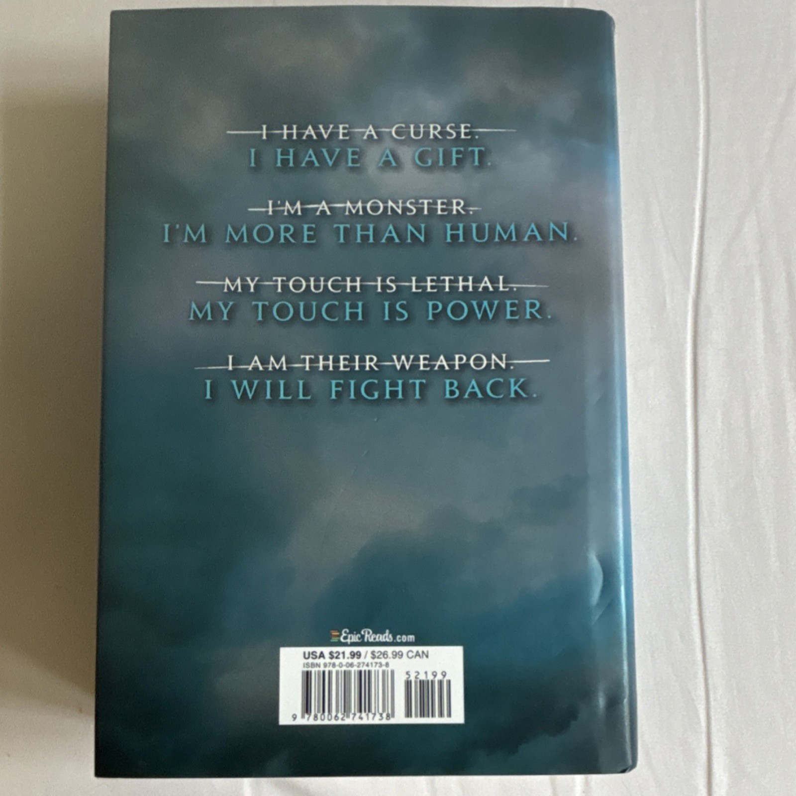 Shatter Me by Tahereh Mafi Hardcover Includes Destroy Me Warner’s Novella
