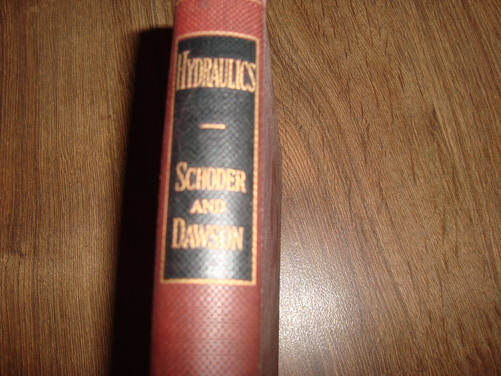 Vintage Hydraulics Book By Ernest Schoder And Francis Dawson