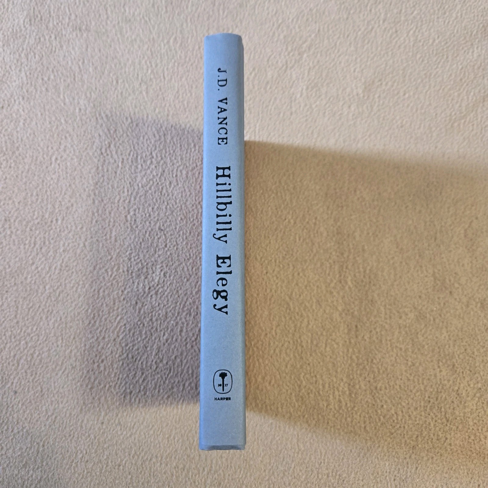Hillbilly Elegy, J.D. Vance, 1st Edition/3rd Printing, 2016, HC/DJ