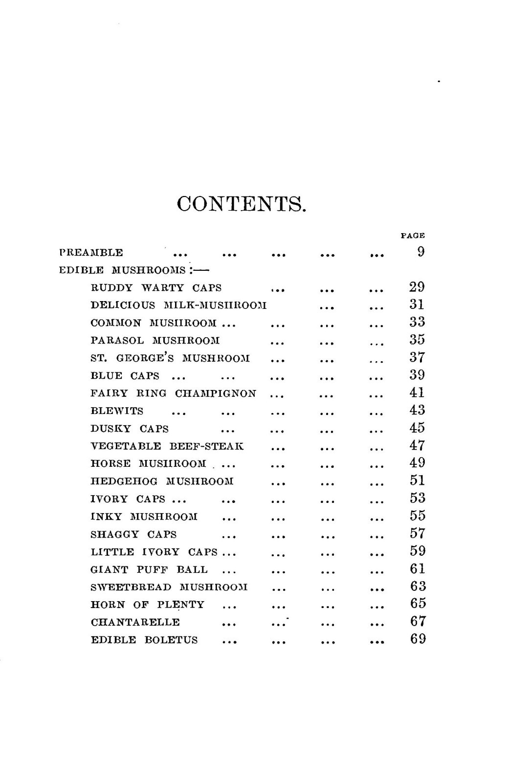 1894 Edible And Poisonous Mushrooms 158 Pages