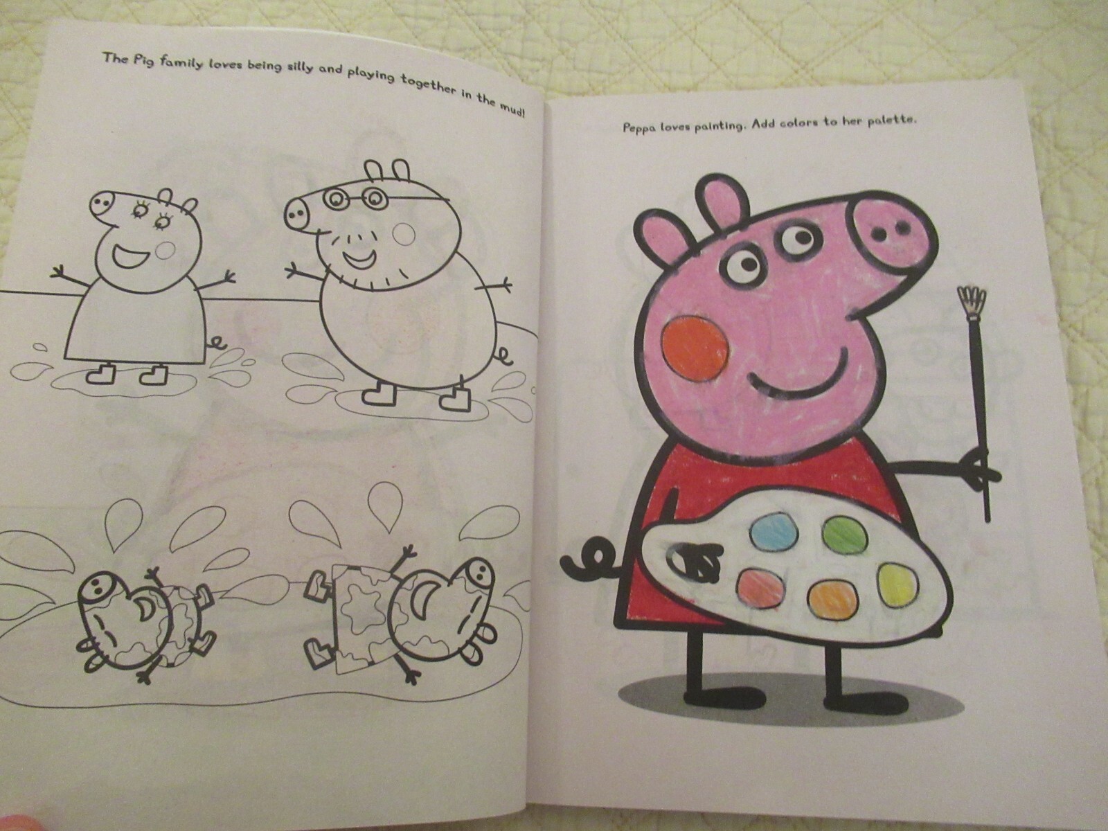 Peppa Pig Coloring Book Set (Includes Stickers) (Paperback) (Includes Crayons)