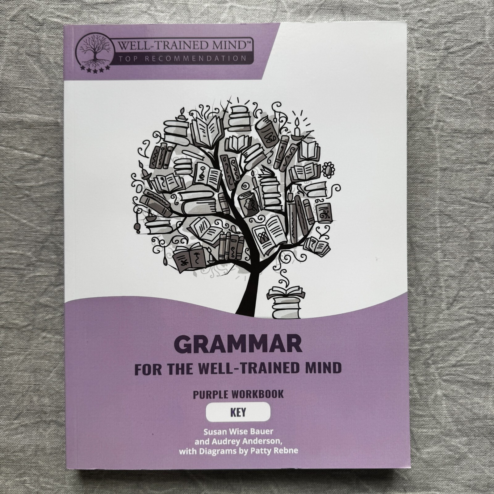 Well Trained Mind Grammar – Bauer – Purple Workbook Key – NEW