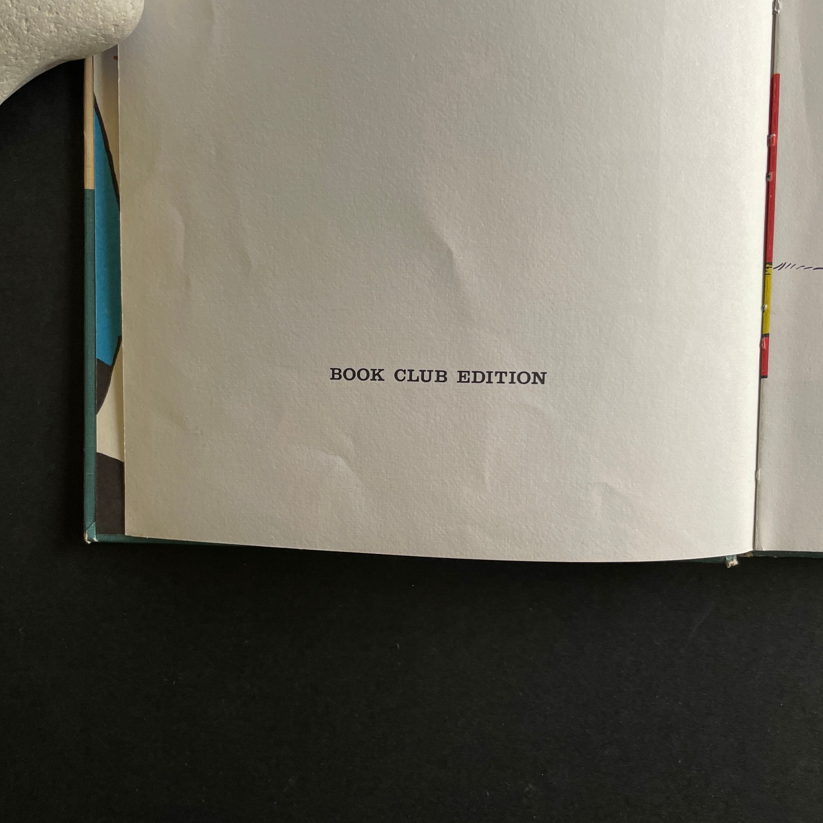 Hop On Pop • Dr. Seuss • Early Book Club Edition 1963 • Linen Hardcover