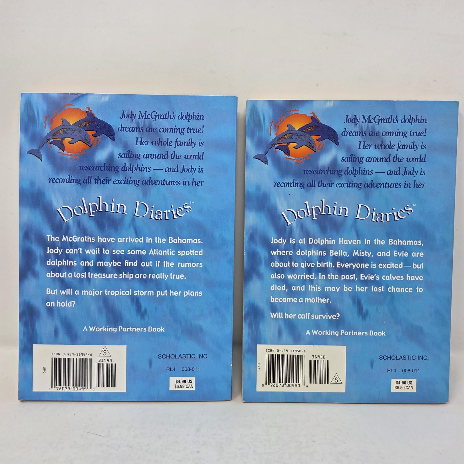 Dolphin Diaries Series 1-10 Paperback By Ben Baglio Complete Lot of 10 Paperback