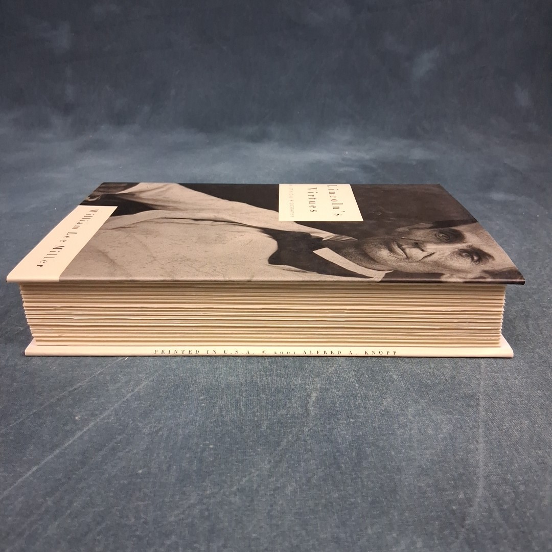 Lincoln’s Virtues Ethical Biography Miller 1st HC DJ VG+