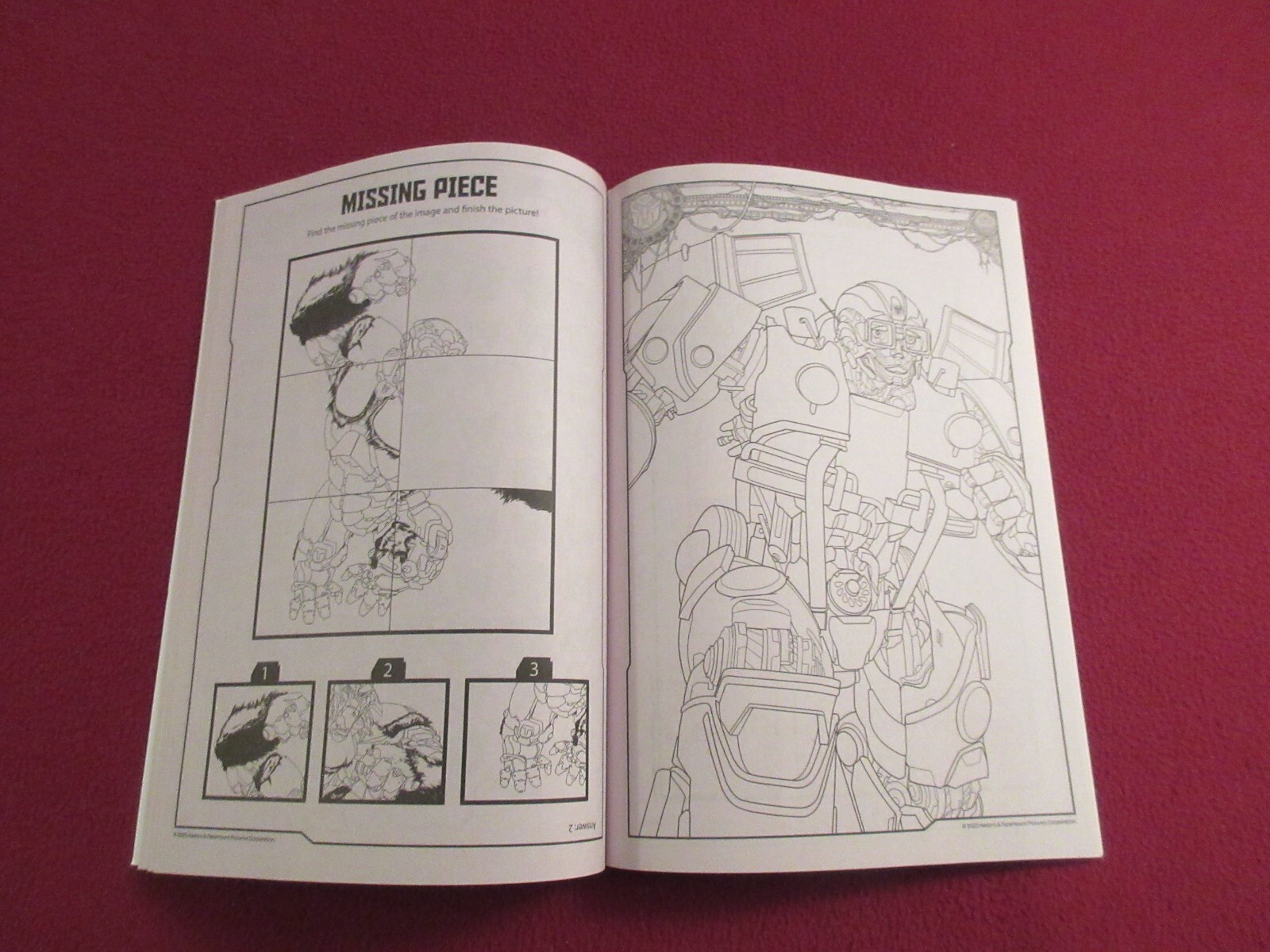 2023 Transformers Rise of the Beasts Jumbo Coloring & Activity Book – 80 Pages