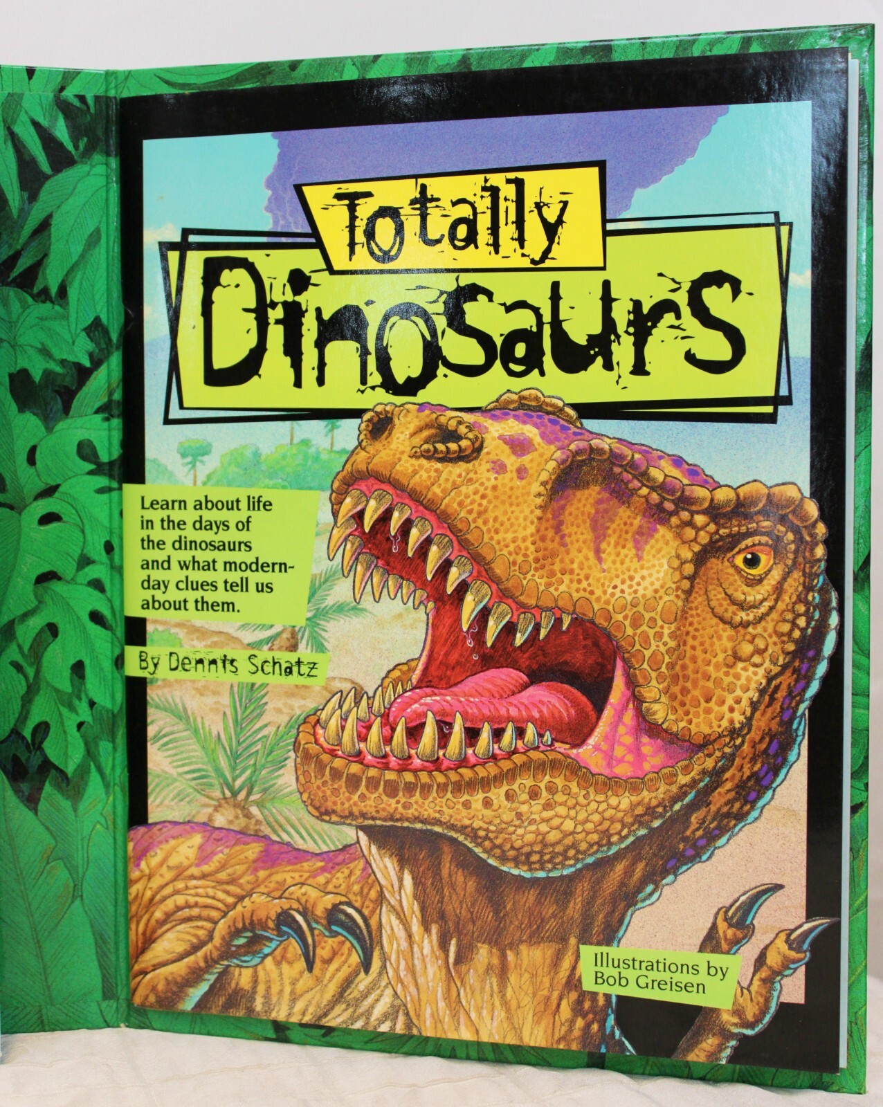 Dennis Schatz Totally Dinosaurs Book Bone Skeleton Model Assembly Paleontology