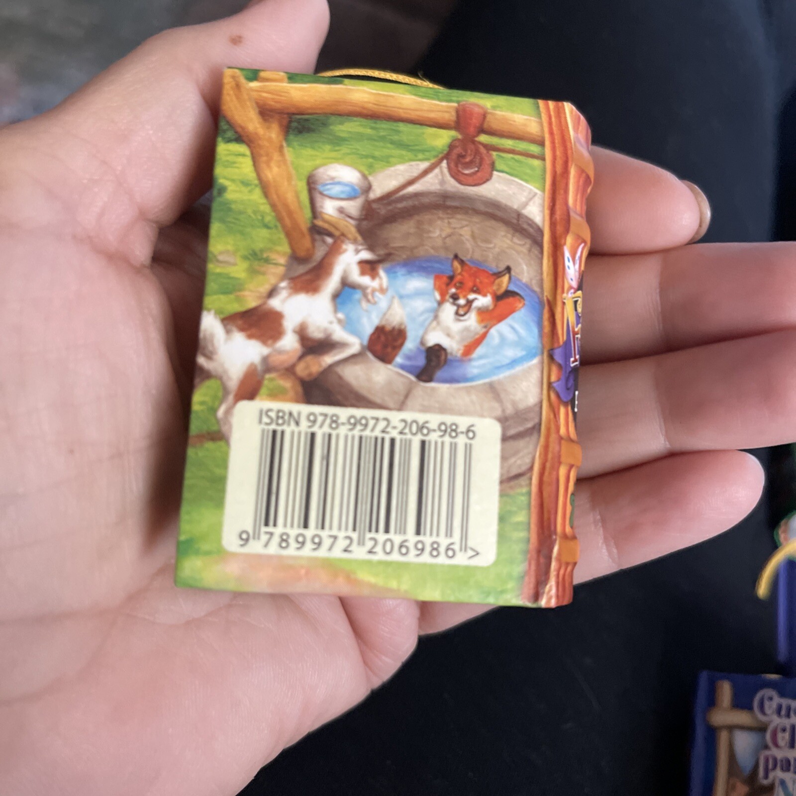 new Fabulas (Aesop’s Fables)mini book 2.60″ H hardcover 435 pages Spanish (x4)