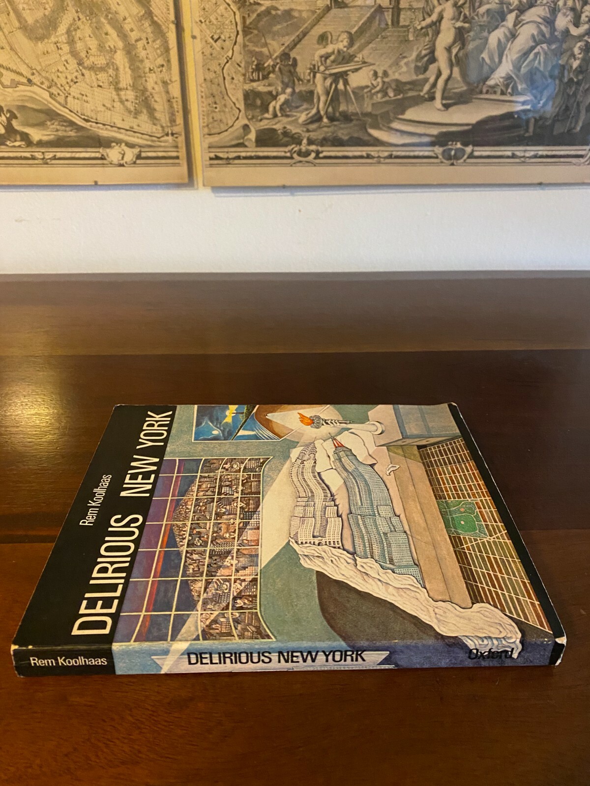 Delirious New York by Rem Koolhaas, first edition paperback, very good condition
