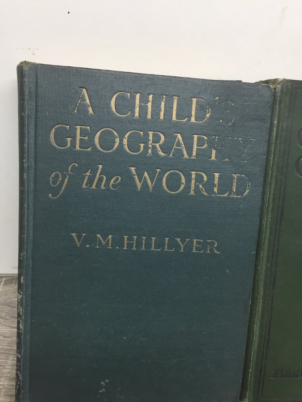 A Child’s Geography of the World & Commercial Geography V.M. Hillyer Book Lot