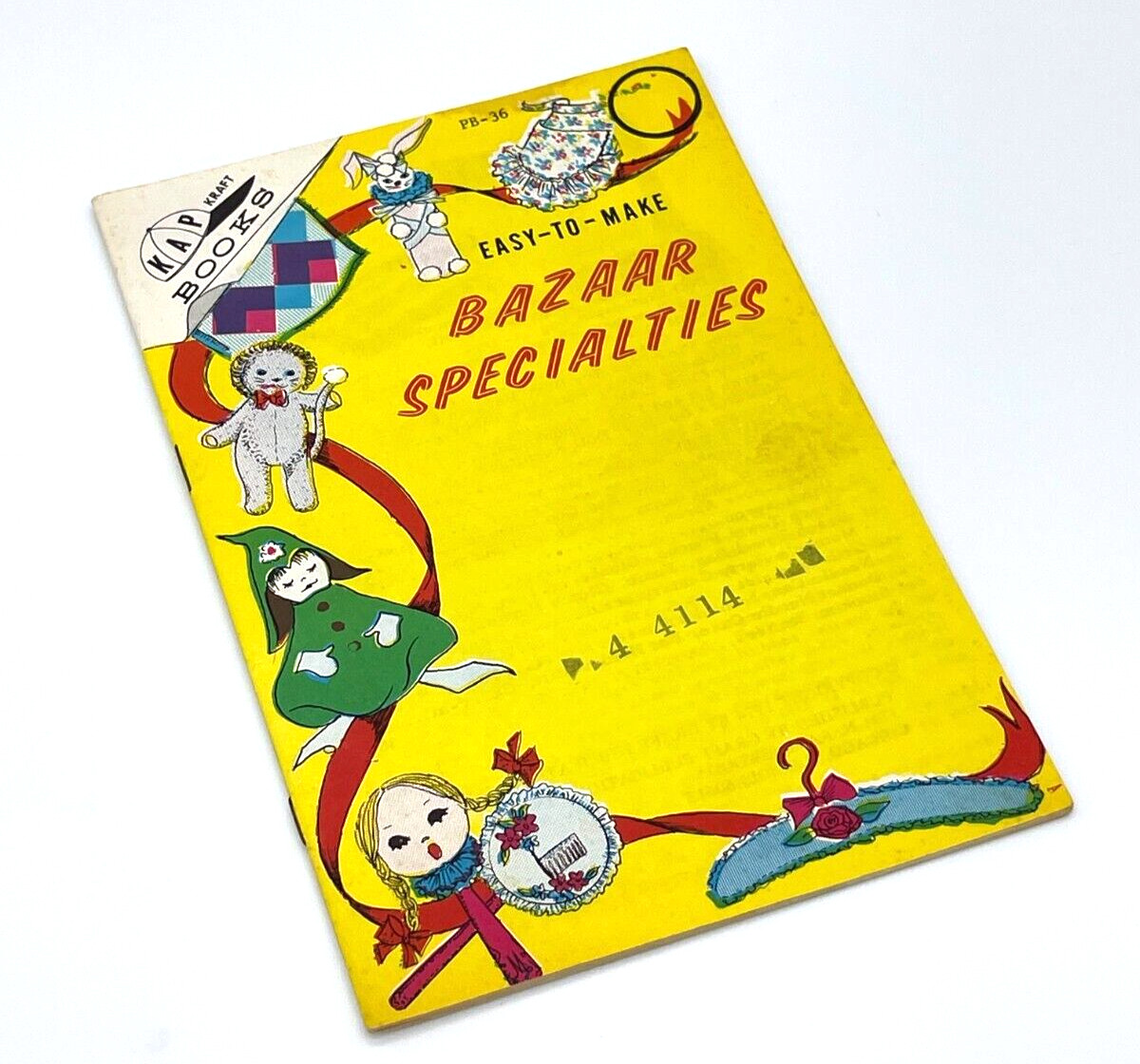 Bazaar Specialties Easy to Make Crafts by KAP Vintage 1974- 31 pages See Video