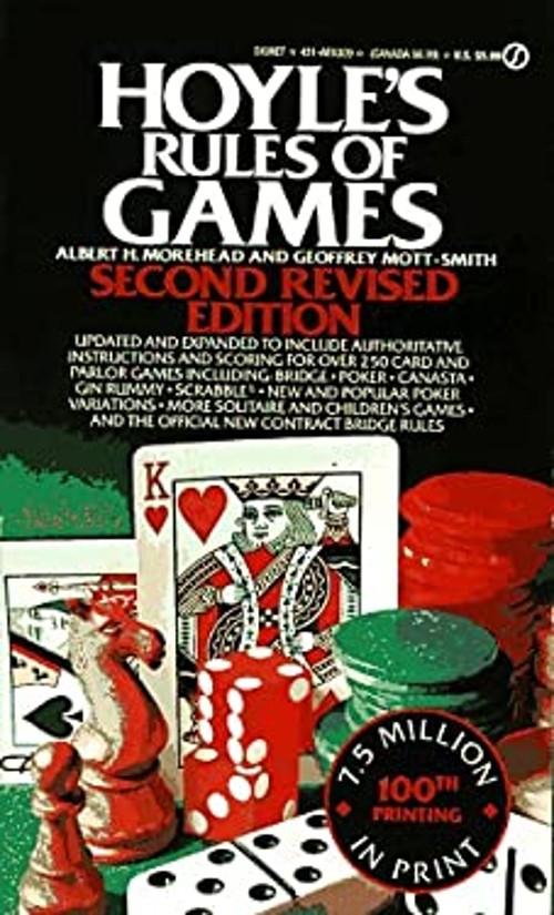 Hoyle’s Rules of Games Geoffrey, Morehead, Albert H. Mott-Smith