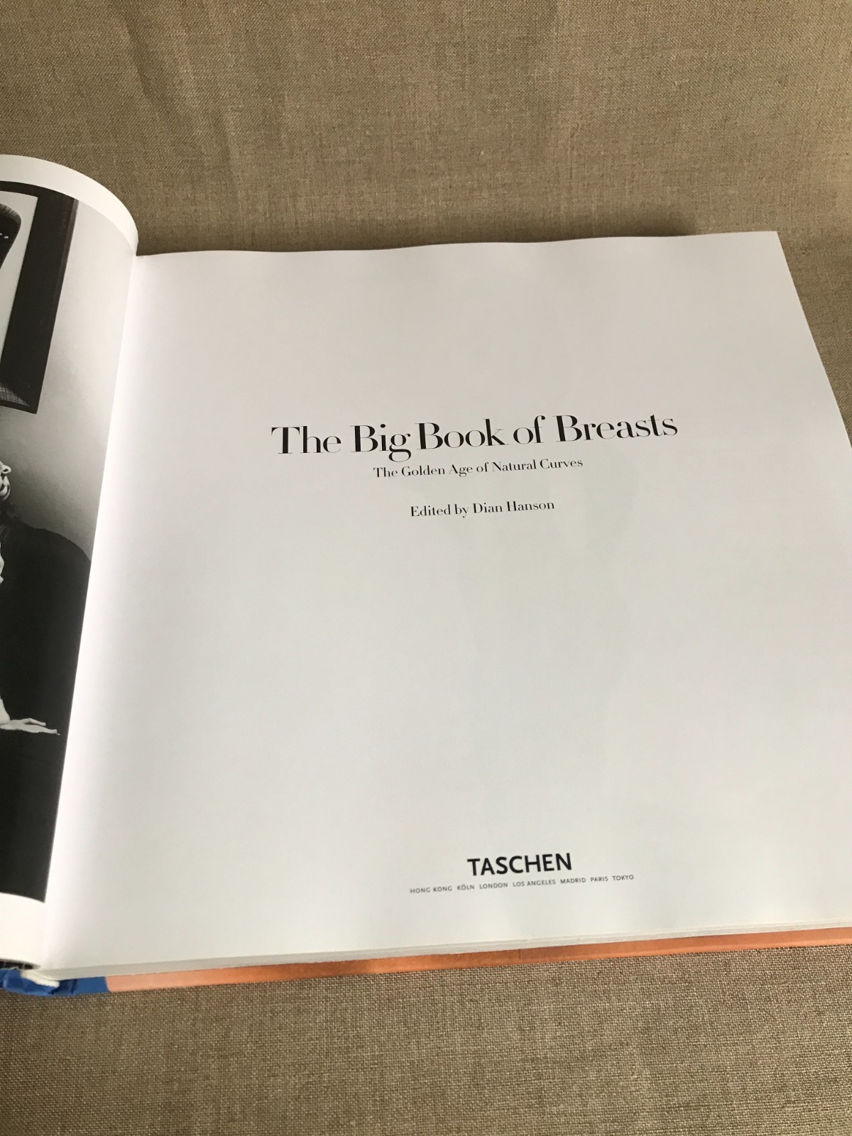 The Big Book of Breasts by Dian Hanson (Hardcover, 2022)
