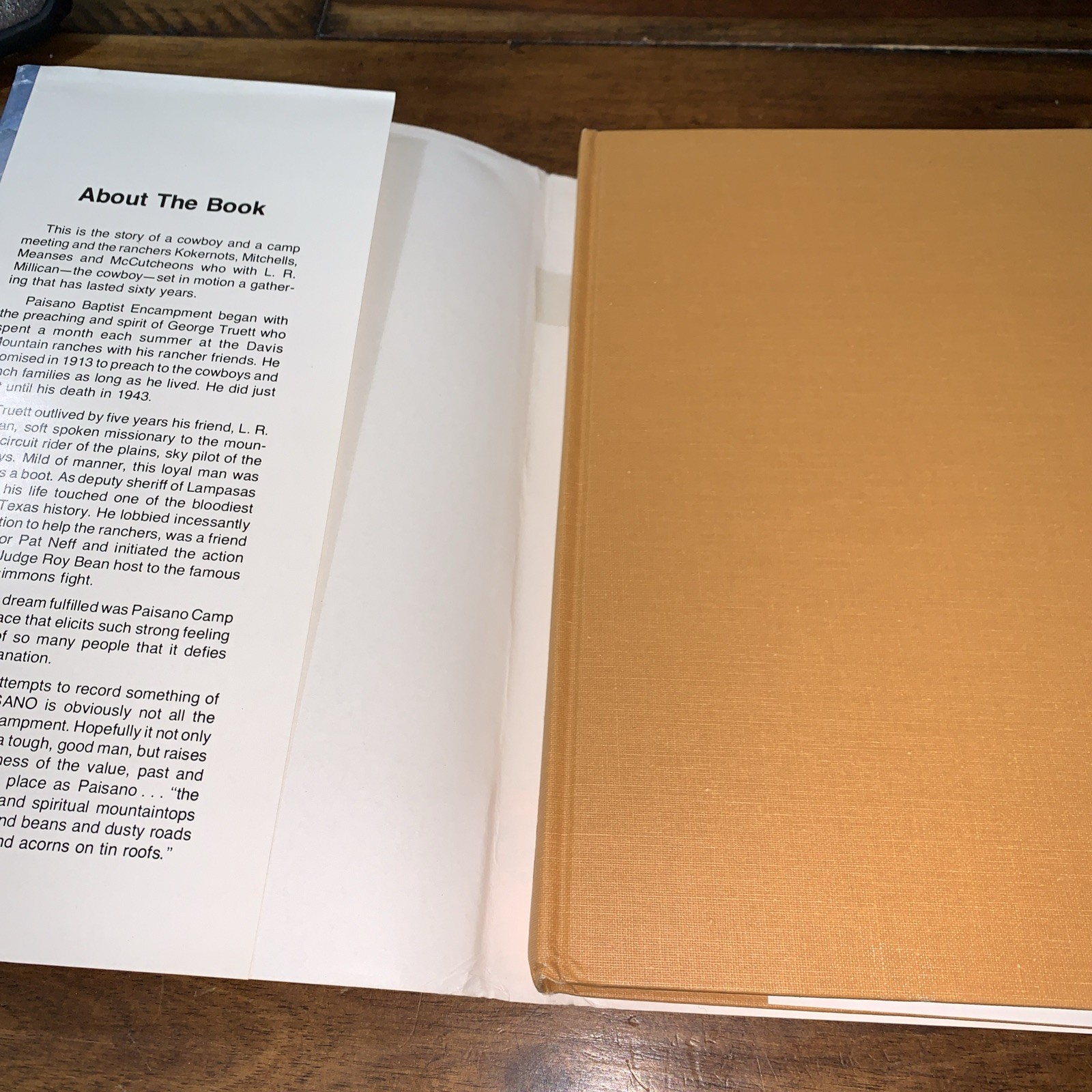 Paisano Revisited: Story of a Cowboy and A Camp Meeting by Katy Stokes Signed
