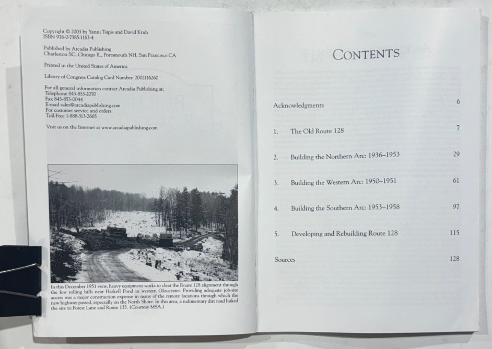 2003 BOOK IMAGES OF AMERICA BUILDING ROUTE 128 MA TSIPIS KRUH HISTORY 128 PP