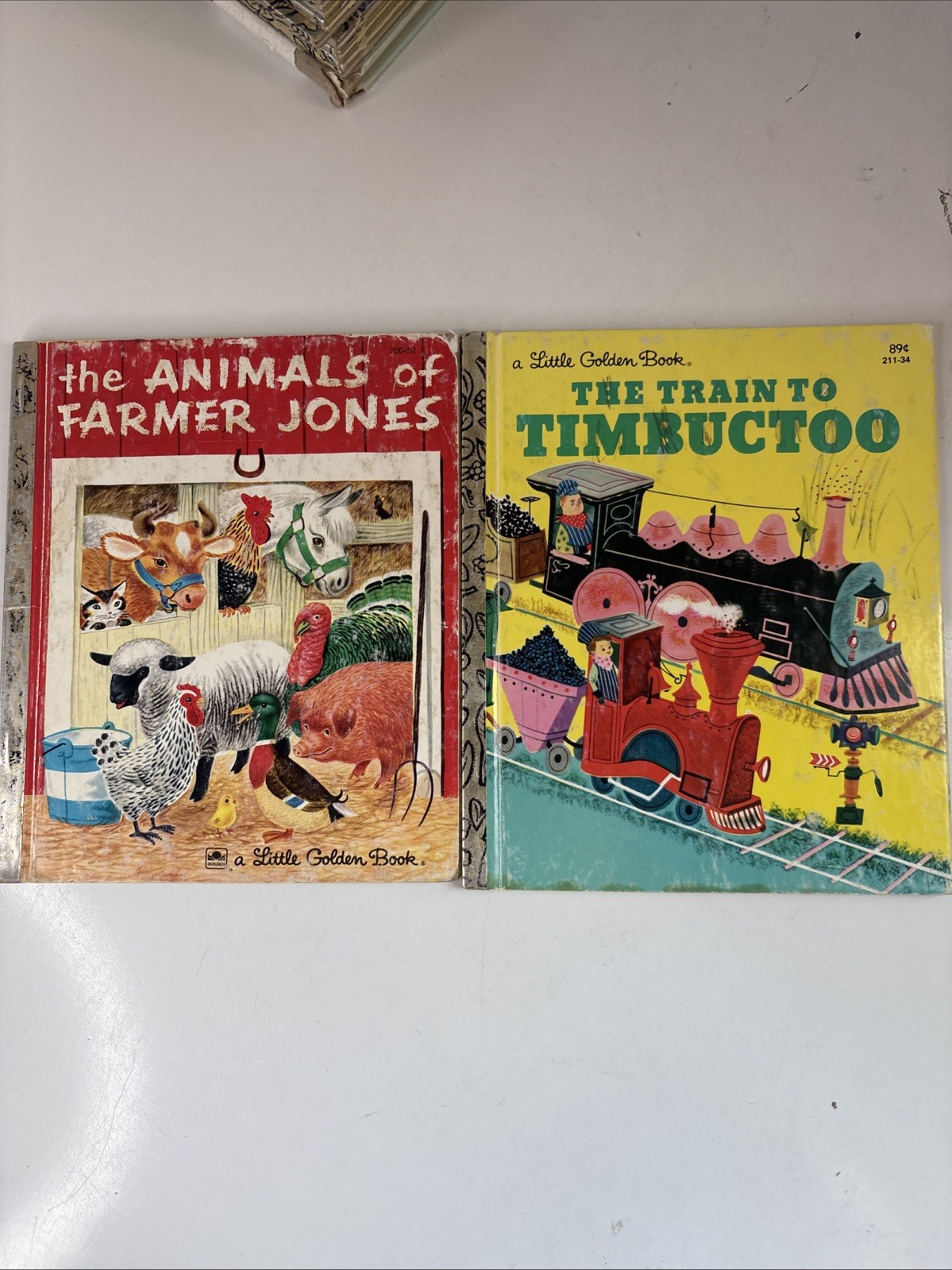 Lot of 25 Little Golden Books Vintage 1940’s To 1980’s Fair Condition